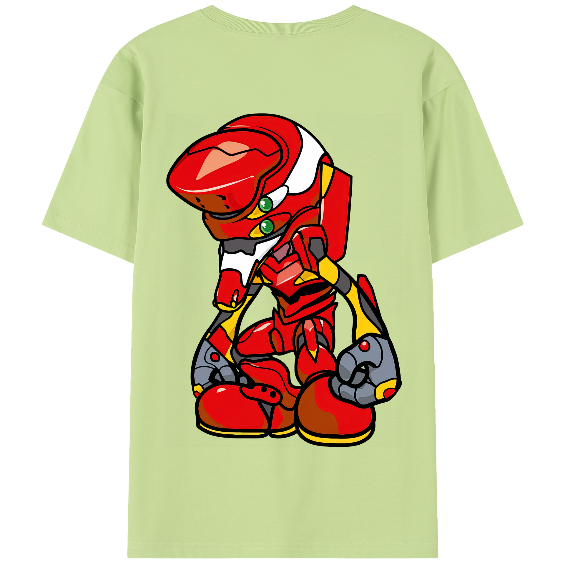 （画像用） EVA 新世紀エヴァンゲリオン 綿100％半袖Tシャツ（背面プリント）